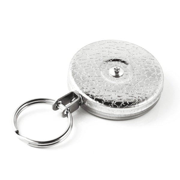Key-Bak Industrial Heavy Duty Self Retracting Reel 48in Stainless Steel Cable, Thread Cutting Screw, 5PK 0481-022 - main